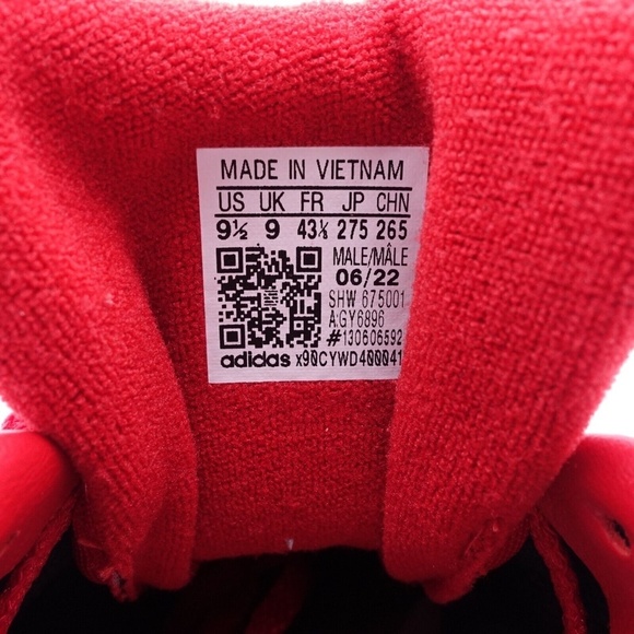 NEW adidas Originals Men's Gonz Aloha Skate Shoes GY6896 Scarlet/White Sizes 4.5 - Picture 14 of 16